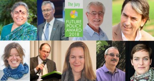 ROLE OF THE JURY The Jury selects policies that are best at scaling up agroecology for the benefit of current and future generations fulfil the future-just policy