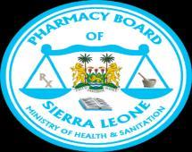 PHARMACY BOARD OF SIERRA LEONE Guidelines