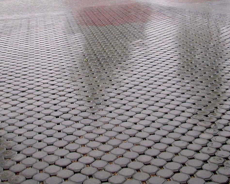 case study - kleinburg permeable pavement Reduces runoff