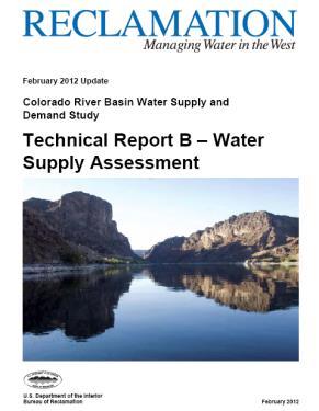 C Water Demand Assessment Technical Report D System Reliability Metrics