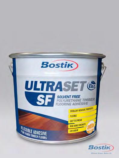 Classifications/Standards Meets requirements EN 14293:2006 Adhesives for bonding parquet to subfloor Features Solvent free formulation. Zero VOC Non flammable No mixing, ready to use. One component.