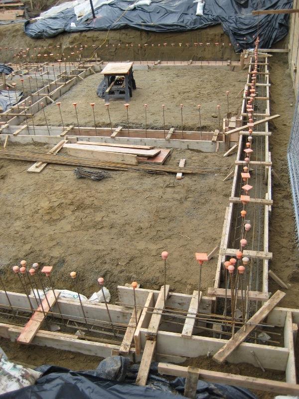 Wall Footing Concrete walls are most commonly cast over concrete strip