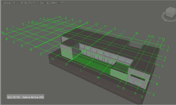 So, to generate the 4D model for the present case, the Navisworks software was used [8].