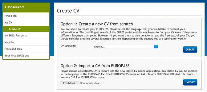 It is up to each employer to decide in what language a vacancy spot is presented in the European Job Mobility Portal.