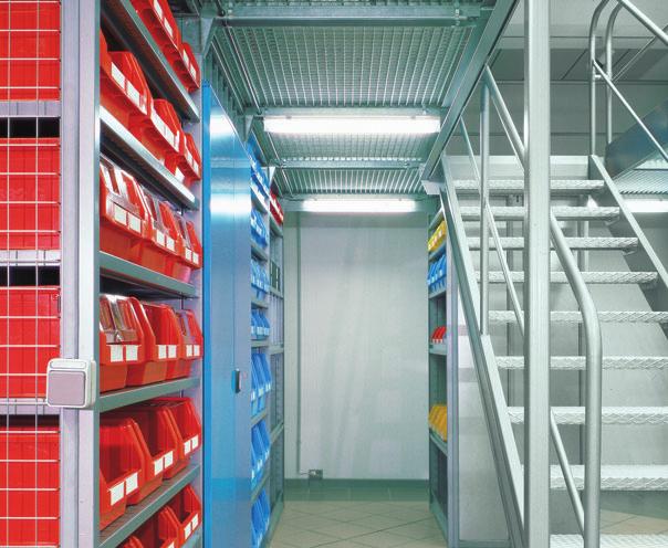 MEZZANINES / PLATFORMS SHEET STEEL GALVANISED Lghtng nstallatons for warehouses Gudelnes of BGR 234 (formerly ZH 1/428): All storage nstallatons are to be equpped wth suffcent and glare-free lghtng.