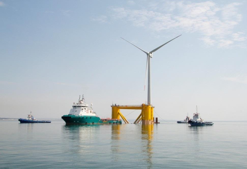 5 MW off Portugal s coast 30 m in funding from NER300 Operation aimed for