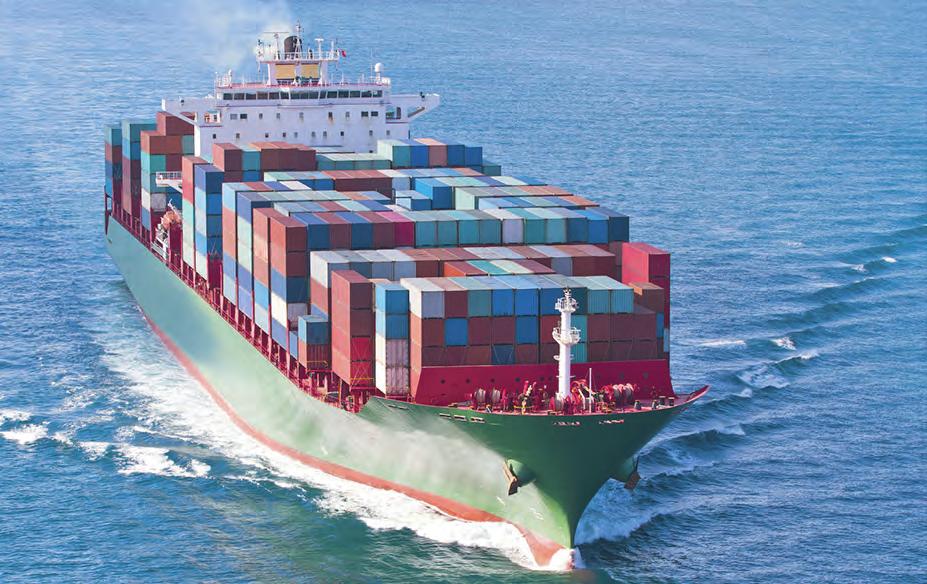 OCEAN FREIGHT Intercontinental sea freight constitutes our core business.
