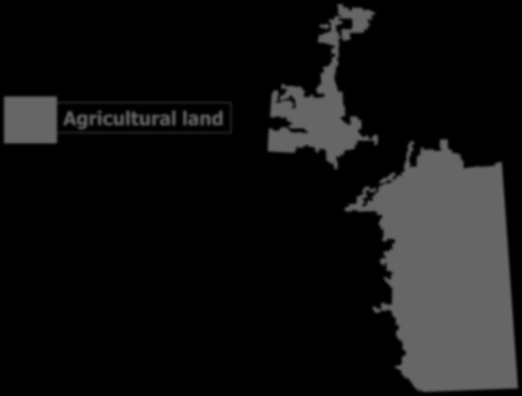 Major Alberta Watersheds Agricultural land Hay River