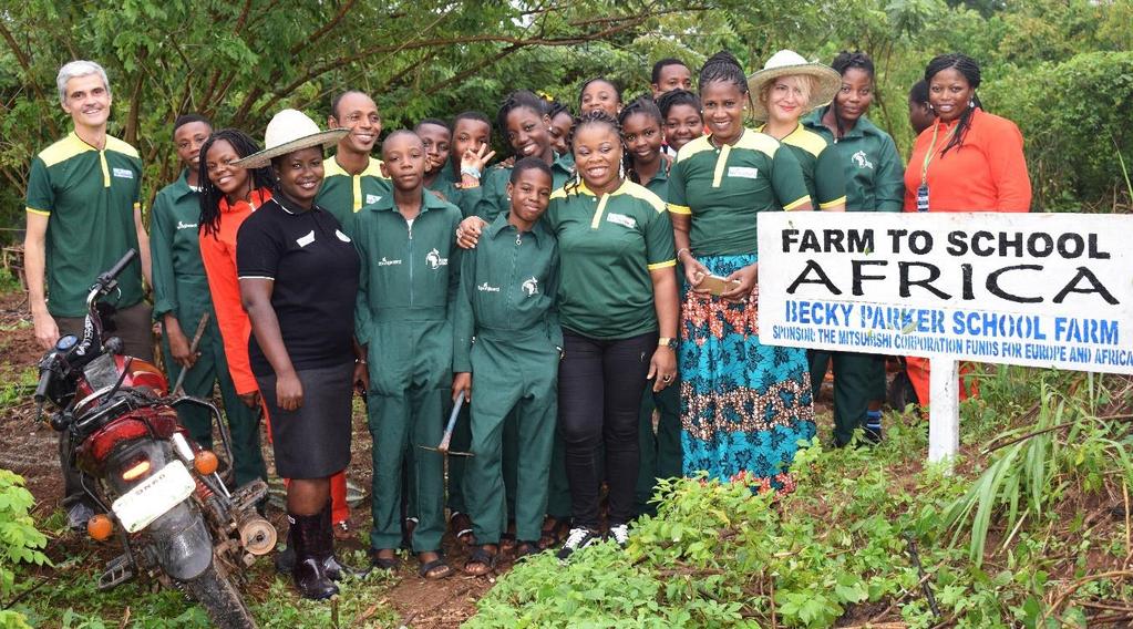 Ashoka team applauds Farm to School Program In October 2018, Ashoka team from France, Burkina-Faso, Senegal and Nigeria visited Springboard.