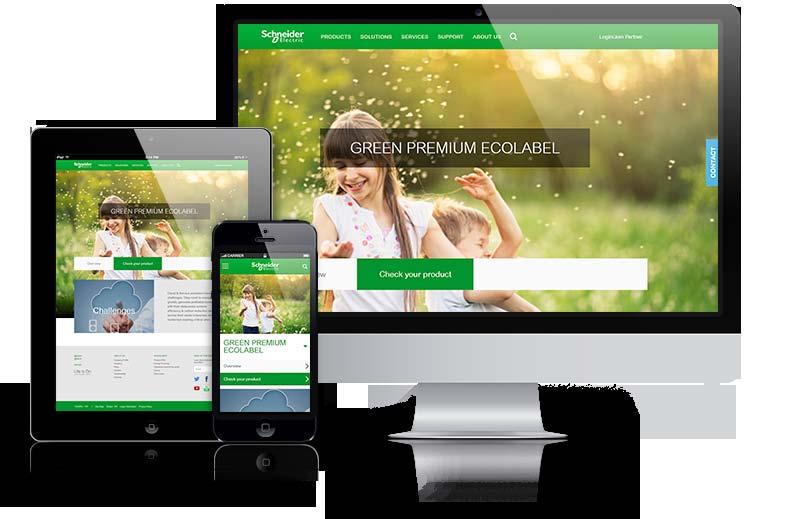 Check-a-product online functionality An easy-to-use online tool for finding complete information on Green Premium products A