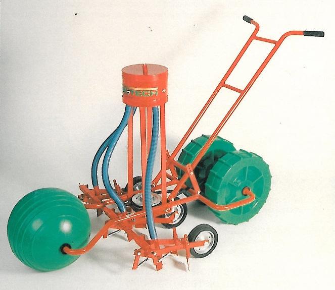 BALL PLANTER The Ball Planter provides a simple and rapid means of planting all types of vegetable seeds in small to medium sized plots (up to 2 ha