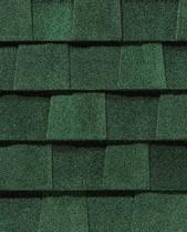 Durable, beautiful color-blended line of shingles.