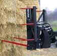 eu Quick fit wrapped bale kit - The MANUBAL V40 and W500 can be converted into a wrapped bale handler in seconds, without the need of any tools. - For handling wrapped bales Ø1.10 m to Ø1.