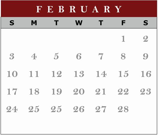 Scheduling a Successful Month There are only 28-31 days in any given month, so but as you know, even during the middle month in the quarter described in the previous section, the first and last weeks