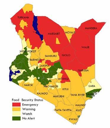 Vulnerability in northern Kenya: Drought HSNP was conceived in the aftermath of a protracted drought emergency in pastoral districts of northern Kenya.