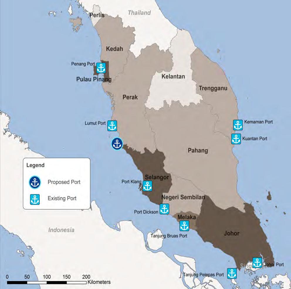 Changes Adapted by Port in the Strait of Malacca Malaysian Ports