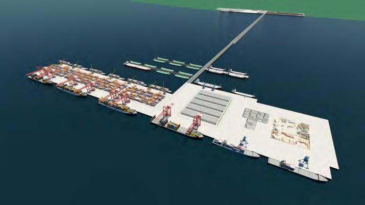 Detailed Feasibility & Outline Design of Kijing Deep Water Port Client: Indonesia Port Corporation Background: BMT conducted