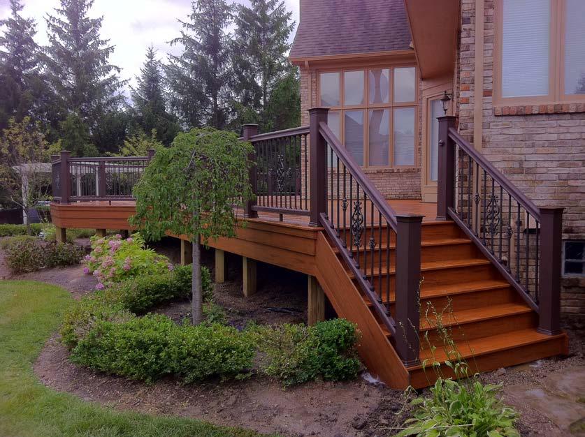 RESIDENTIAL WOOD DECK CONSTRUCTION GUIDE Based on The 2009 Michigan Residential Code Revised March 19, 2015 The
