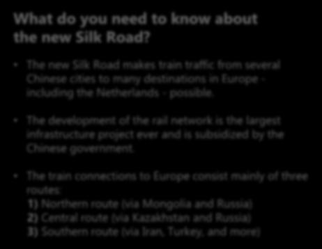 Your Rail Transport Between Europe and China What do you need to know about the new Silk Road?