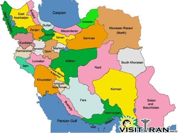 Lower-Level Governments - Iran consists of 31 provinces - Each province has its own government with a capital in the largest city in that province - Lead by a