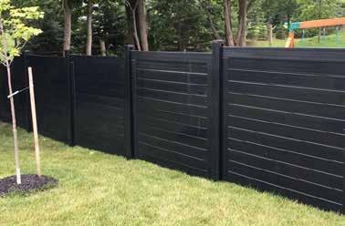 Bridgeport Series Horizontal Fence