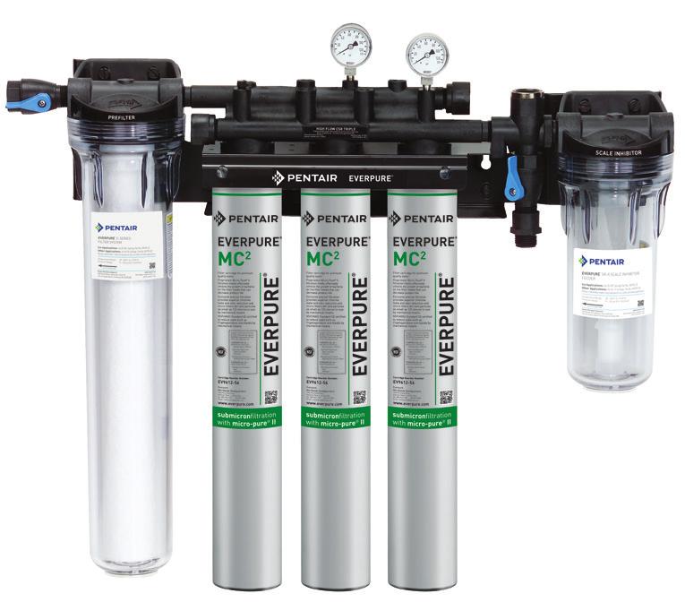 Parallel 0 Prefilter Kit Everpure Auth ority, Everpure Total Water Management, Everpure, Fleck and Structural are registered