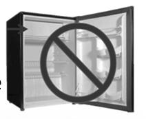 IF A COMBINATION MUST BE USED Recommended-use the refrigerator section only