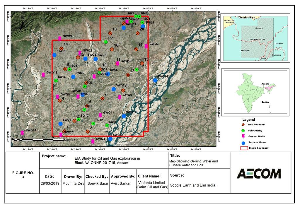 Figure 2 Monitoring Location Map Inland Surface Water, Ground