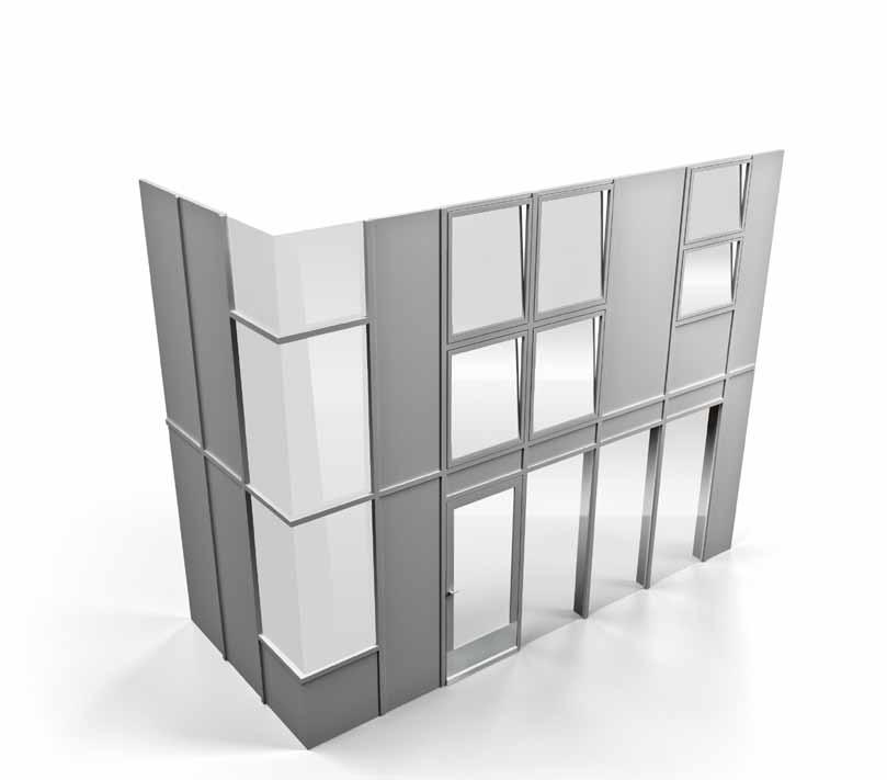 Freedom to design Create individual facade expressions with innovative