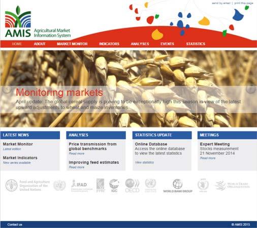 AMIS: Agricultural Market Information System Improve market