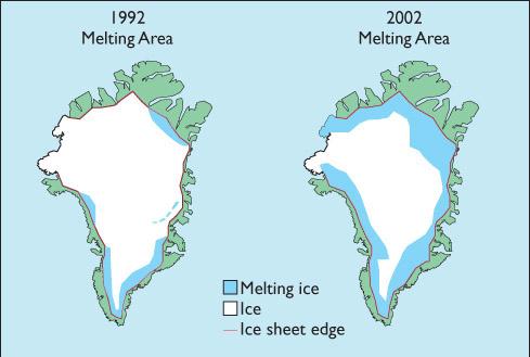Arctic Sea Ice Is Melting at an Alarming Rate In terms of total cover In terms of seasonal cover Figure 16.