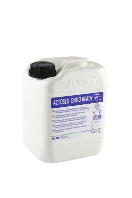 Based on Glutaraldehyde 2 % (w/w) Offers high level instrument disinfection Requires pre-cleaning ACTOSED OPA High Level, Ready to Use Disinfectant for