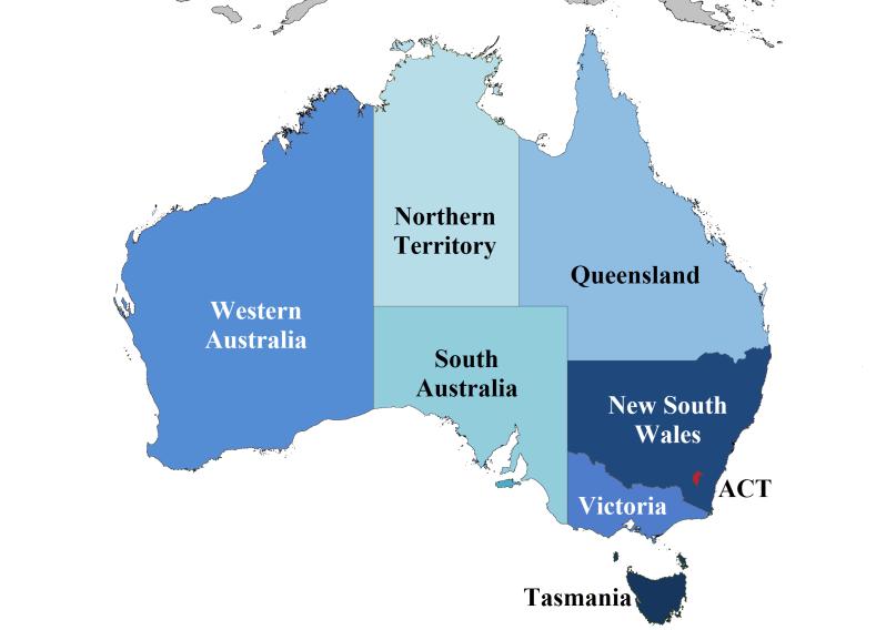 1. A little bit about geography 1 Before 1901, Australia was not a nation.