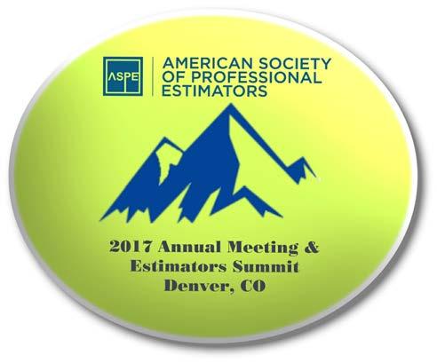 Annual Meeting & Estimators Summit Program Book Drive traffic to your booth by purchasing an advertisement in the Annual Meeting & Estimators Summit Program.