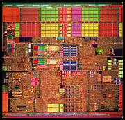 Die Photos: Vertex vs. Pentium IV! FGPA Vertex chip looks remarkably well structured " Very dense, very regular structure!