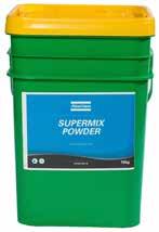 The mixing efficiencies of Supermix Powder reduces wastage and promotes lower mud costs and total hole costs.