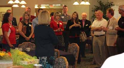 Business Before Hours This member networking event (held the Third Wednesday of every month from 7:30-9 am) is a great way to showcase your business or organization to an average of 75 monthly