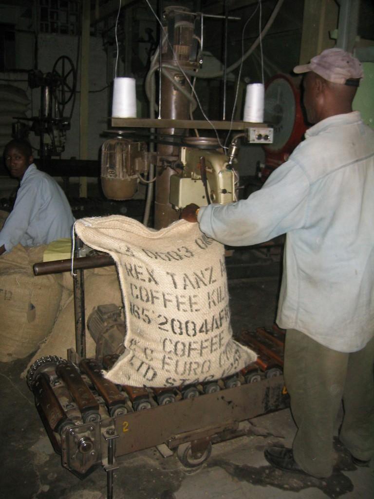 / Traceability Concept Coffee packing and