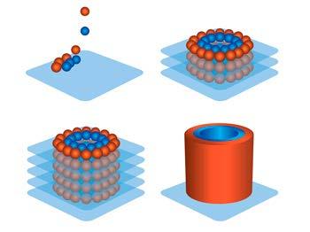 Nanomaterials as scaffolds: growing cells,