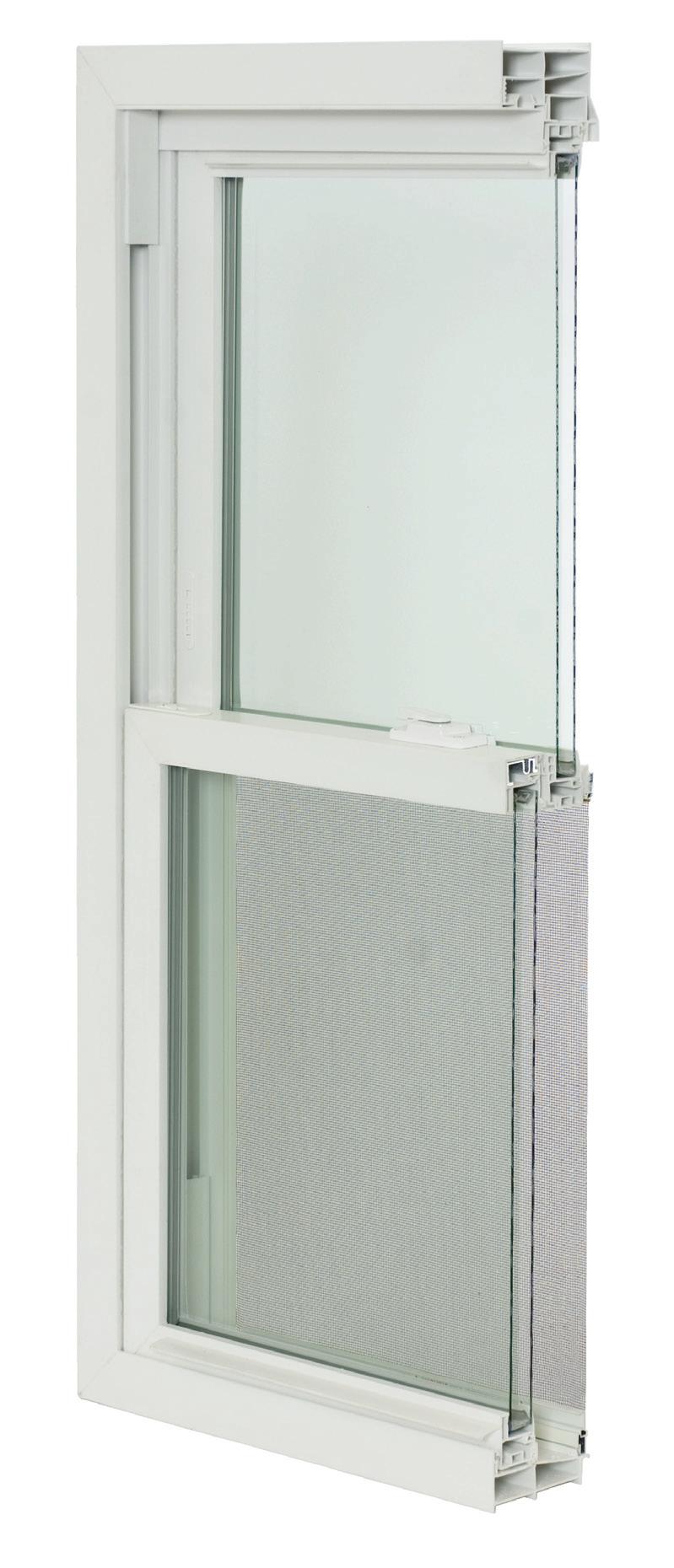 Energy Savings n Dual-Glazed Insulating Glass with Warm-Edge Technology enhances thermal performance n Dual Weather-Stripping virtually eliminates air and water infiltration n Interlocking Sashes