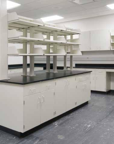painted steel durable, versatile lab casework your way. We provide a full line of casework solutions to suit the unique requirements of your new lab.
