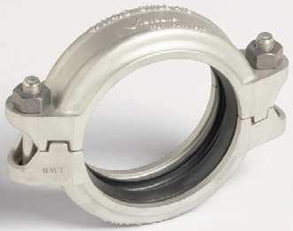 Lightweight Flexible Stainless Steel oupling Style 475 17.14 1 4"/25 165.1 1.0 PRODUT DESRIPTION Available s 1 4"/25 165.