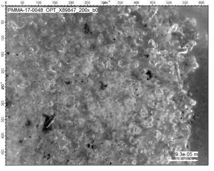 possible filtering Dry unexpanded microspheres: post-heat; lower viscosity 5 wt% glass bubbles glass bubbles 5