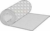 Temperature resistance ohre Watec ST joint reinforcement 30 C up to + 70 C (up to + 80 C for short periods) Notes on transport and storage AquaDrain RD edge insulation strip with self-adhesive foot