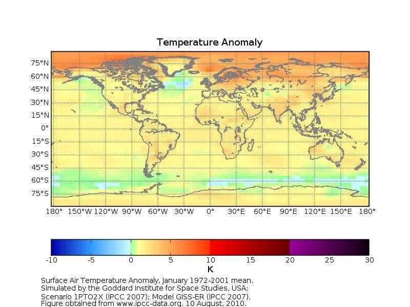 Global 30 yr Average Temperature