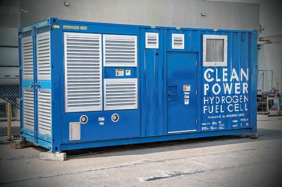 Fuel Cell Reefer Project Ø Designed to replace a diesel generator - 20 ft.