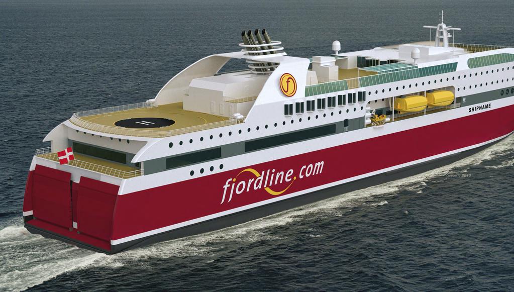 Fjord Line launches the world s first and largest cruise ferry powered solely by LNG Based on a decision to go all in on LNG, the Danish ship owners company, Fjord Line is setting new standards and