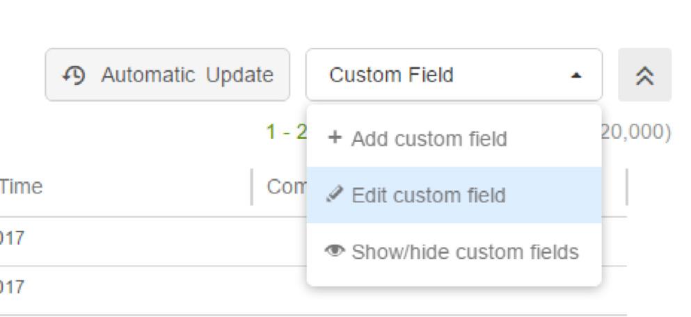 Custom Fields When you want to record more data relating to a patent, or categorise it based on an internal metric or classification, you can add your own customised fields to the folder.