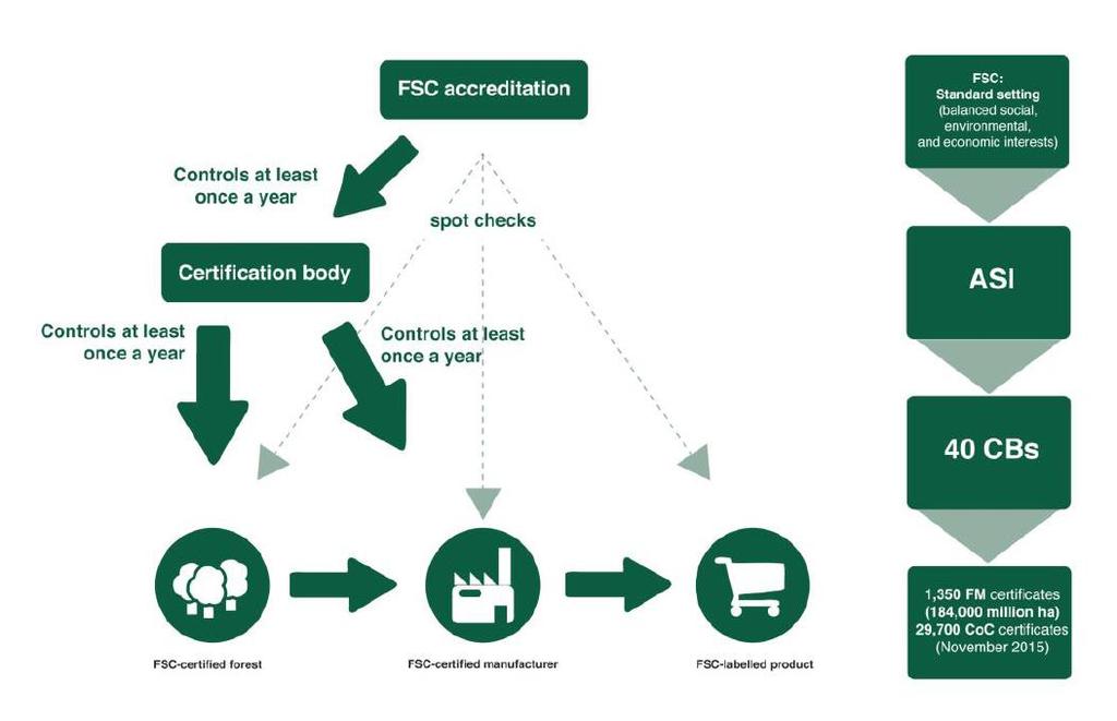 FSC accreditation & certification system *ASI: Accreditation Services International www.