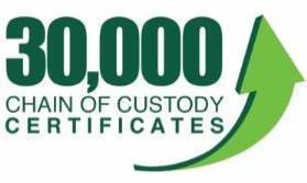 FSC in figures Worldwide 35,223 Chain of Custody Certificates in 124